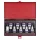 KingTony 9 részes 1/2"-os torx bitfej/rátűzőkulcs készlet fém kazetta, hossz 60 mm, TX20–TX60 4109PR