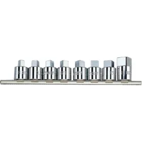   KingTony 8 részes 1/2"-os négyszög dugókulcs készlet 8-19mm   4118MR