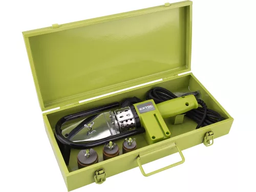 EXTOL CRAFT műanyagcső hegesztő gép, 875W, 3 fej