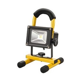   EXTOL CRAFT hordozható LED lámpa (reflektor), 10W, 800 lm; IP65, Li-ion akkus tölthető
