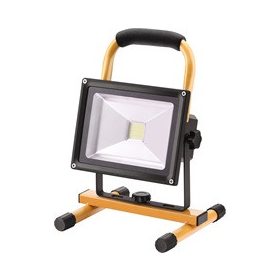   EXTOL CRAFT hordozható LED lámpa (reflektor), 10/20W; 1400 Lm, IP65, Li-ion akkus, 4400 mAh,  230V/12 V