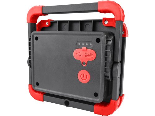 EXTOL LIGHT  hordozható LED lámpa, 20 W, COB LED; 2000 Lm, újratölthető Li-ion akkus, 6600 mAh, IP54