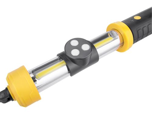 EXTOL LIGHT LED munkalámpa, COB LED; 350 Lm, újratölthető Li-ion akkus, 2000 mAh