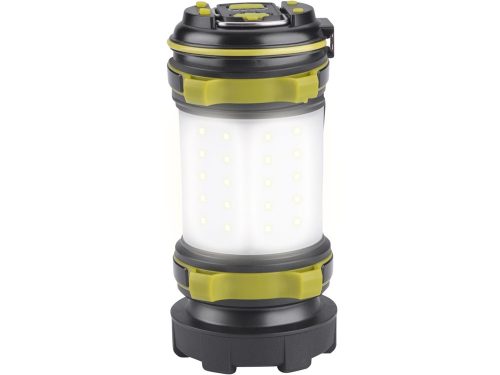 EXTOL LIGHT  LED lámpa, tölthető; 350 Lm, cserélhető Li-ion akku, 2600 mAh, powerbank funkció, cseppálló