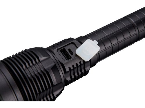 EXTOL LIGHT  LED lámpa, 60 W COB LED; 8000 Lm, ALU ház, zoom, USB újratölthető Li-ion akkus, 5000 mAh, Power Bank funkció