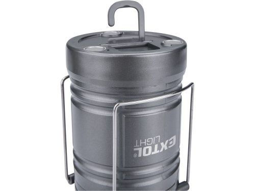 EXTOL LIGHT LED teleszkópos lámpa,  75 Lumen, láng hatású fény, elem nélkül