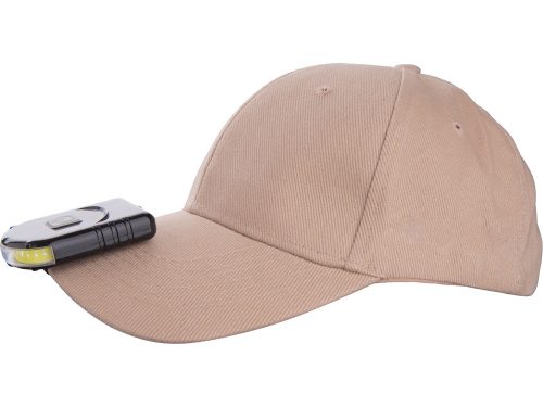 EXTOL LIGHT LED lámpa siltes (sildes/simléderes) sapkához, csiptetővel, 160 Lumen; tölthető Li-ion akku, 3 funkció