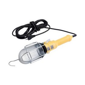   EXTOL LIGHT munkalámpa, E27 izzó nélkül, max. 60W; kampós akasztó + csiptető, 230V, 5 m kábel