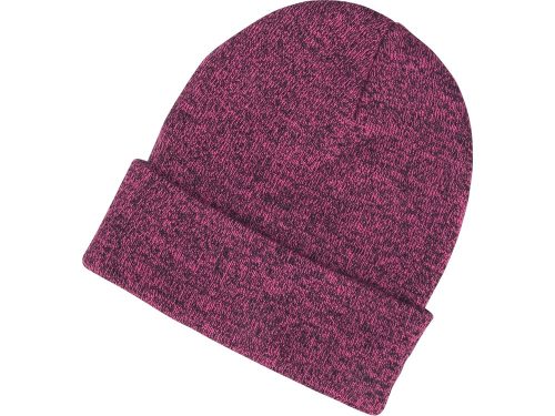 EXTOL LIGHT sapka, lila/fekete, kötött, kivehető LED homloklámpával, 4×45 Lumen; USB tölthető Li-ion, 3funkció (100%-75%-50%)