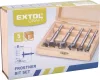 EXTOL CRAFT pánthelymaró készlet 5db-os (fadobozban); 15, 20, 25,30,35mm, befogás 8 ill. 9,5 mm