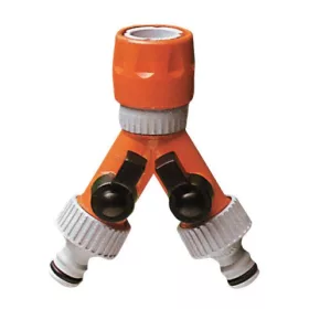   Siroflex Y elágazó 1 gyorscsatl és 2 kuplungcsatl és 2db elzáróval