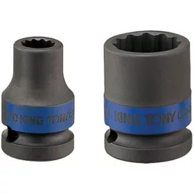 KingTony gépi dugókulcs fej 1/2" 10mm 12*   453010M