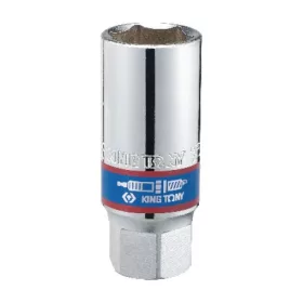   KingTony gyertya-dugókulcs 1/2" 21mm, gumibetétes  463521RC