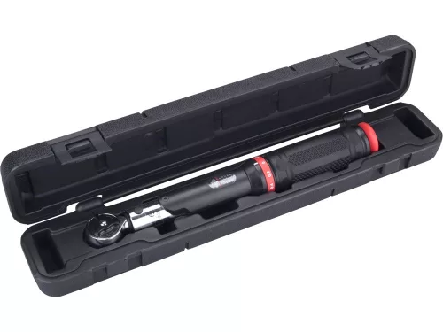 FORTUM  nyomatékkulcs, 1/4", 5-25 Nm, ablakos, 72 fog; pontosság: +/- 4% FORTUM