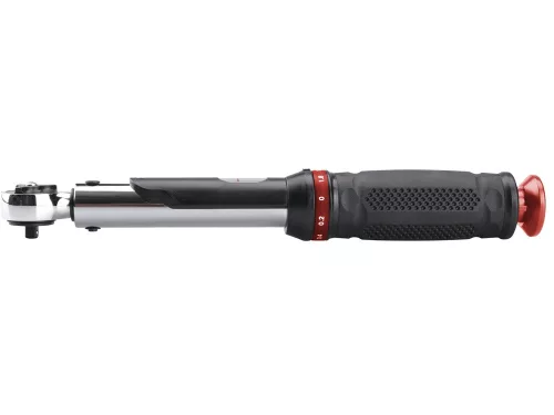 FORTUM  nyomatékkulcs, 1/4", 5-25 Nm, ablakos, 72 fog; pontosság: +/- 4% FORTUM