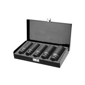   FORTUM gépi (impakt) dugófej klt. 1/2",5db, 17-19-21-24-27mm