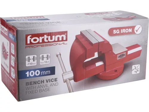 FORTUM  satu fix;100 mm, 7 kg, max.befogás: 110 mm, max. összeszorító erő: 13 kN