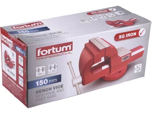 FORTUM  satu fix;150 mm, 15 kg, max.befogás: 160 mm, max. összeszorító erő: 25 kN