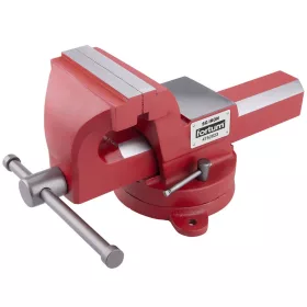   FORTUM  satu forgatható;100 mm, 8 kg, max.befogás: 110 mm, max. összeszorító erő: 13 kN, pofák keménysége: HRC 50-54