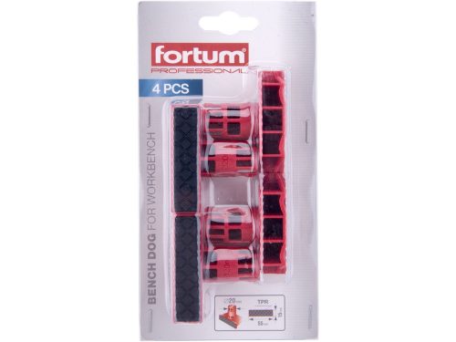 FORTUM megállító ütköző (kitámasztó) klt. 4 db, 4759990 munkapadhoz