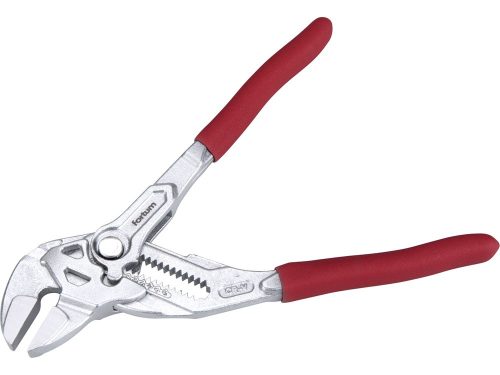 FORTUM  vízpumpafogó, 180mm, CrV, gumírozott markolat