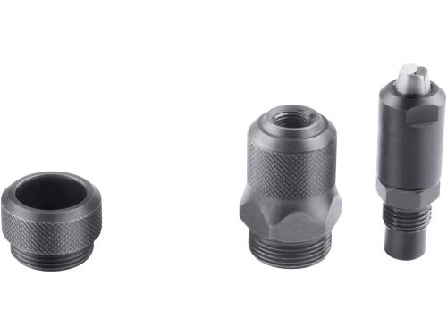 FORTUM  szegecsanya- és popszegecshúzó fogó, 2az1ben, forgatható fejű, kétkaros; 260 mm, CrVMo fej, FORTUM