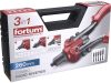 FORTUM  szegecsanya- és popszegecshúzó fogó, 3az1ben, kétkaros; 260mm, CrVMo fej, FORTUM