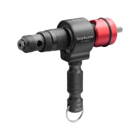   FORTUM  adapter klt. fúrógéphez, 2 az 1-ben, popszegecsekhez és POP-NUT szegecsanyákhoz, 15 db, FORTUM