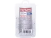 FORTUM szegecsanya klt. 50 db, M4, POP-NUT, horganyzott acél, kerek, nyitott, lapos peremű, rovátkolt FORTUM