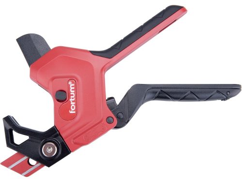 FORTUM  műanyagcső vágóolló, max.: 64mm, 3 fokozat, (PVC, PPR, PP, PE, PEX, PB, PVDF csövekhez)