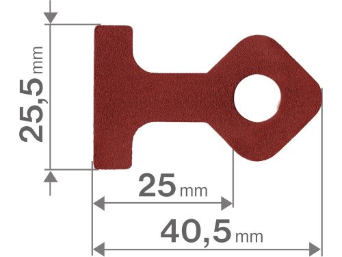FORTUM  derékszög szorító, (L-alakú szorító) 2 db, 140×140 mm, ALU