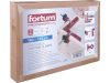 FORTUM  derékszög szorító, (L-alakú szorító) 2 db, 140×140 mm, ALU