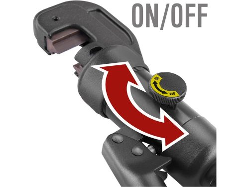 FORTUM  hidraulikus betonacél vágó, tartomány 4-16mm, hossza 430mm, löket 18mm, 60kN, CrMoV pofa