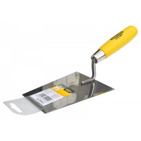   Modeco MN-74-032 Kőműveskanál keskeny (glettelő) 140 mm, inox