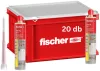 Ragasztó kétkomponensű FISCHER FIS VL 300 T (20db/doboz) - tárolódobozban
