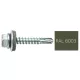 DIN7504K RAL 6003 olivazöld hatlapfej önfúró csavar fém/EPDM alátéttel 4,8x19