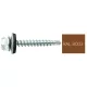 DIN7504K RAL 8003 agyagbarna hatlapfej önfúró csavar fához fém/EPDM alátét  4,8x35