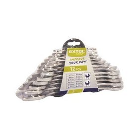   EXTOL CRAFT villáskulcs klt., W.S., műanyag tartóban; 12db, 6-32mm