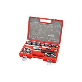   EXTOL PREMIUM dugókulcs klt., racsnis 45fog ; 1/2" 21db, 10-32mm