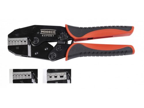 Modeco MN-20-189 kivezetéses krimpelő fogó, 0,5-16 mm