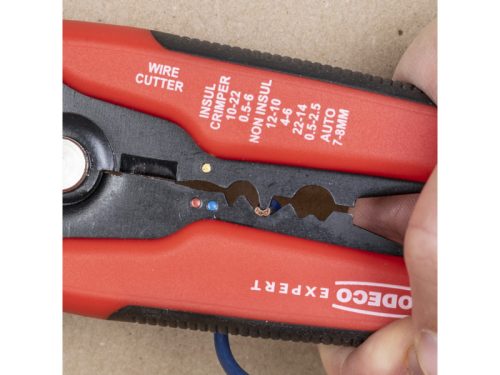 Modeco MN-23-064 automata kábelcsupaszító fogó, 3in1