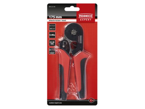 Modeco MN-20-184 automata krimpelő fogó érvéghüvelyekhez175mm