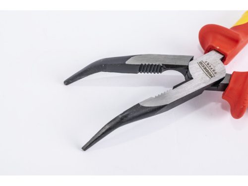 Modeco MN-20-089 1000V-os hajlított csörű rádiós fogó 200mm