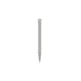   TALAJCSAVAR TALPAS 100 mm CSAVAROS TARTÓOSZLOP, tartólap mérete: 100mmx100mm, teljes hossz:1400mm