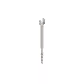   TALAJCSAVAR U alakú 100mm CSAVAROS TARTÓOSZLOP, oszlopszélesség: 100mm, teljes hossz:1200mm