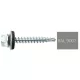 DIN7504K RAL 9007 alumíniumszürke hatlapfej önfúró csavar fához fém/EPDM alátét  4,8x35
