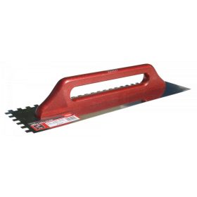   Modeco MN-73-390  glettvas rozsdamentes acélból, 10x10 fogak, 480 mm EXPERT