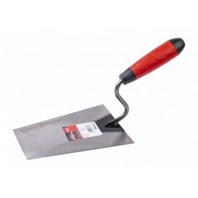   Modeco MN-74-160 Kőműves kanál trapéz alakú, hegesztett 180 mm, inox EXPERT