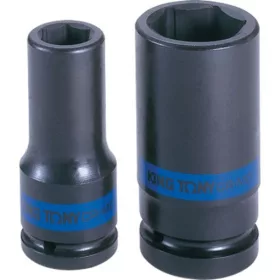  KingTony gépi vékonyfalú dugókulcs fej 3/4" 17mm 6* 683517M