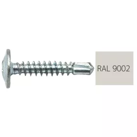 Opel csavar festett 4,2x13 önfúró RAL9002 szürkésfehér